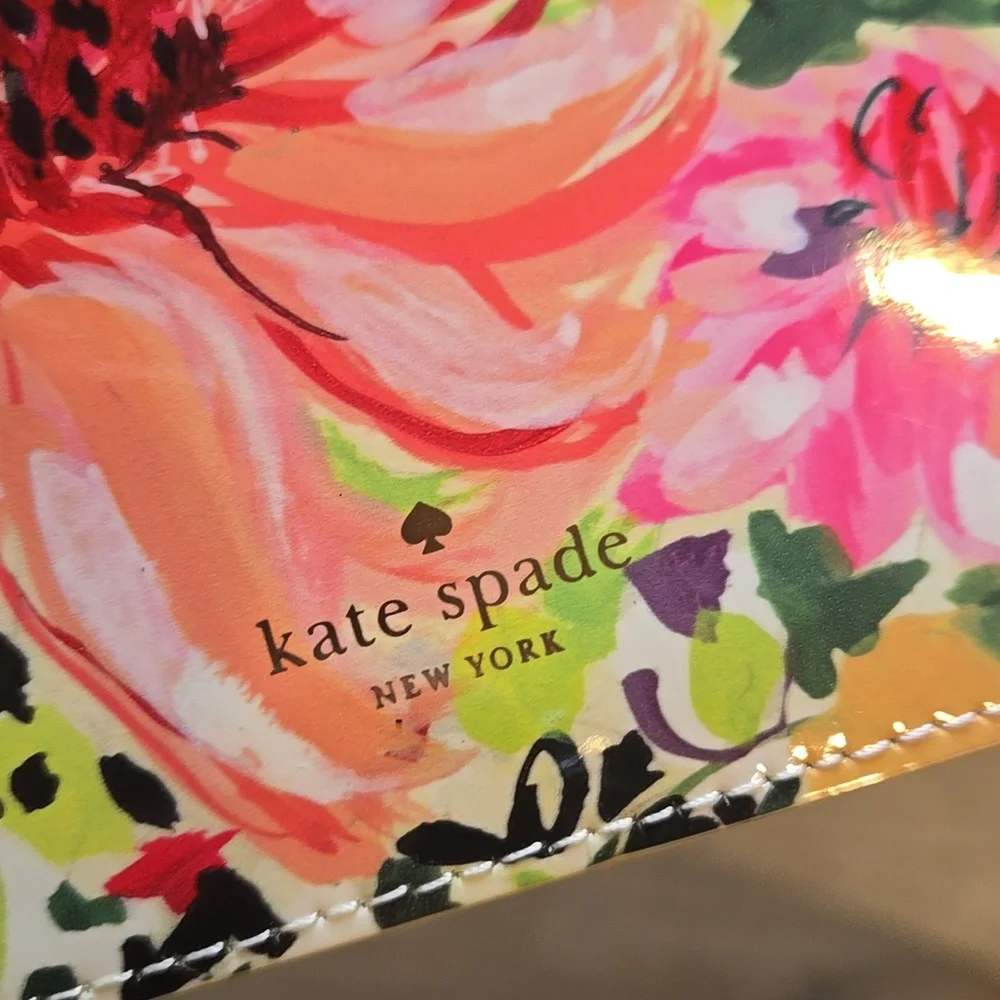 Kate Spade New York Floral Zipper Pencil Pouch